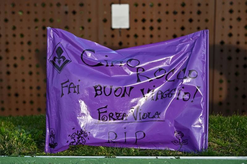 Football. ACF Fiorentina. Tribute. 17.01.2026