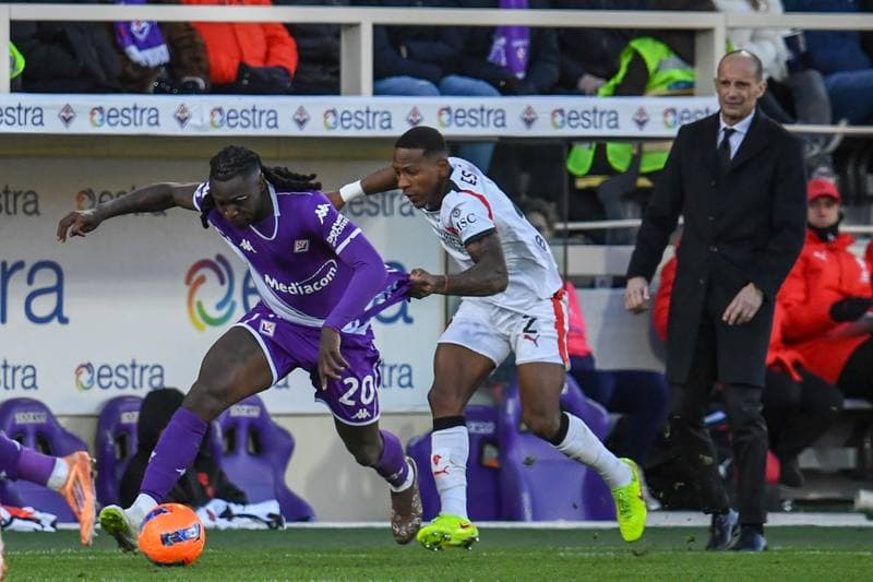 Football. Serie A. ACF Fiorentina - AC Milan. 11.01.2026