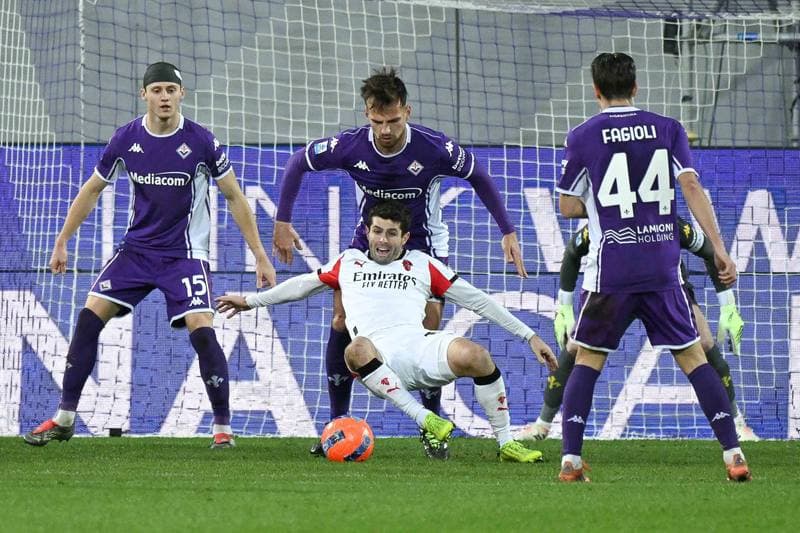 Football. Serie A. ACF Fiorentina - AC Milan. 11.01.2026