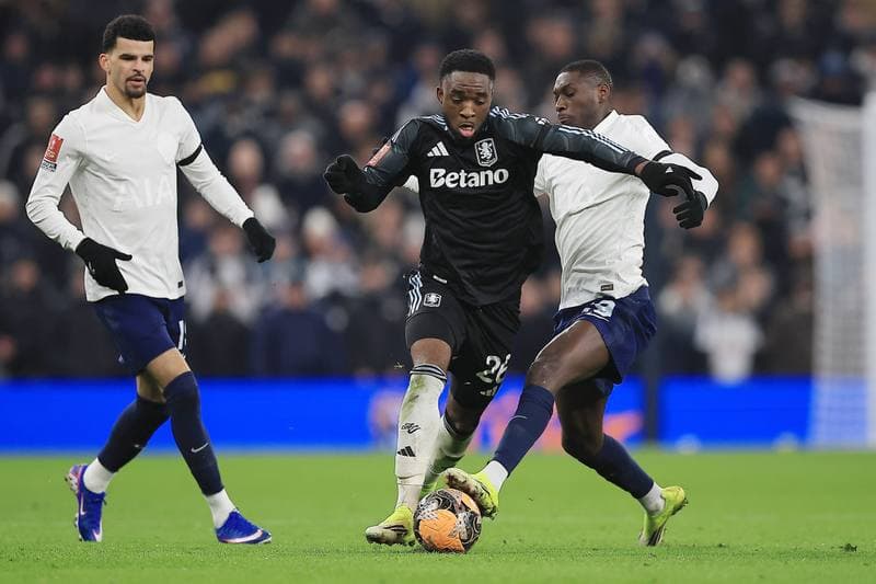 Football. FA Cup. Tottenham Hotspur - Aston Villa. 10.01.2026