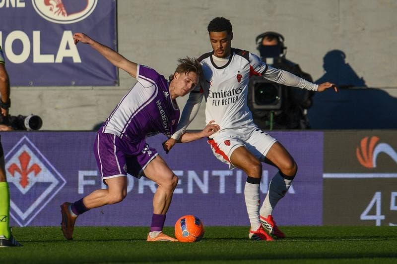 Football. Serie A. ACF Fiorentina - AC Milan. 11.01.2026