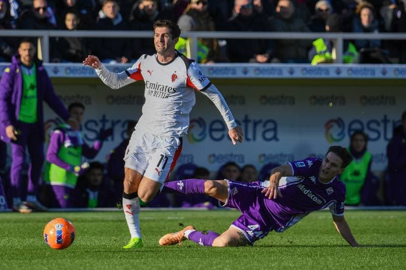 Football. Serie A. ACF Fiorentina - AC Milan. 11.01.2026
