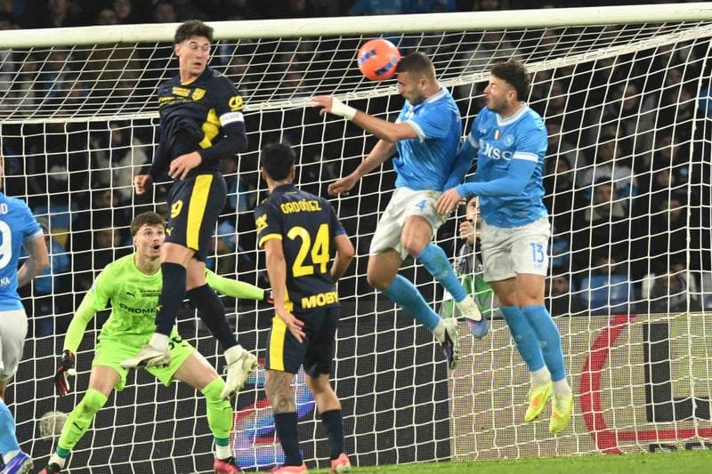 Football. Serie A. SSC Napoli - Parma Calcio. 14.01.2026