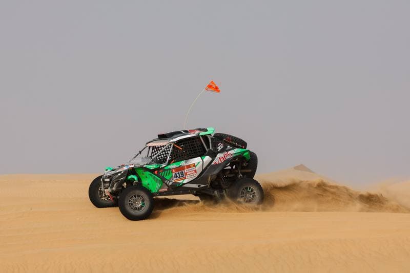 Motorsport. Dakar Rally. Stage 10. 14.01.2026