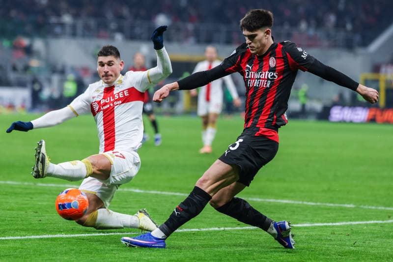 Football. Serie A. AC Milan - Genoa CFC. 08.01.2026