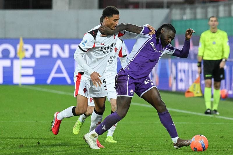 Football. Serie A. ACF Fiorentina - AC Milan. 11.01.2026