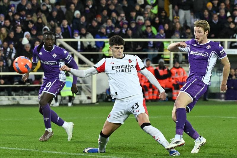 Football. Serie A. ACF Fiorentina - AC Milan. 11.01.2026