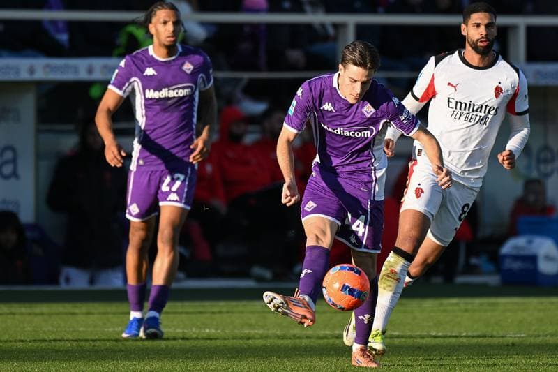 Football. Serie A. ACF Fiorentina - AC Milan. 11.01.2026
