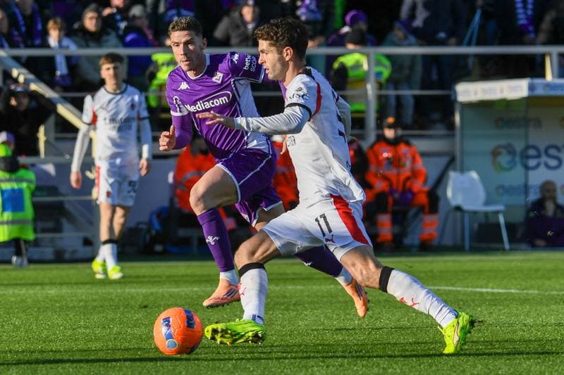 Football. Serie A. ACF Fiorentina - AC Milan. 11.01.2026
