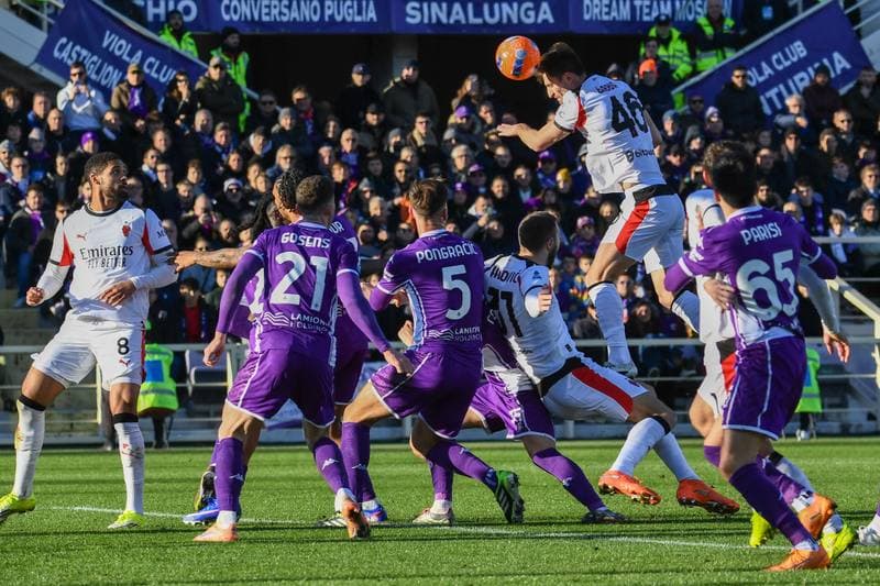 Football. Serie A. ACF Fiorentina - AC Milan. 11.01.2026