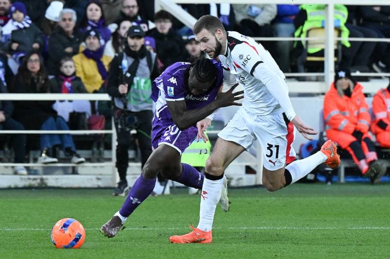 Football. Serie A. ACF Fiorentina - AC Milan. 11.01.2026