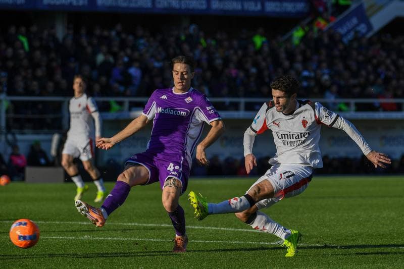 Football. Serie A. ACF Fiorentina - AC Milan. 11.01.2026