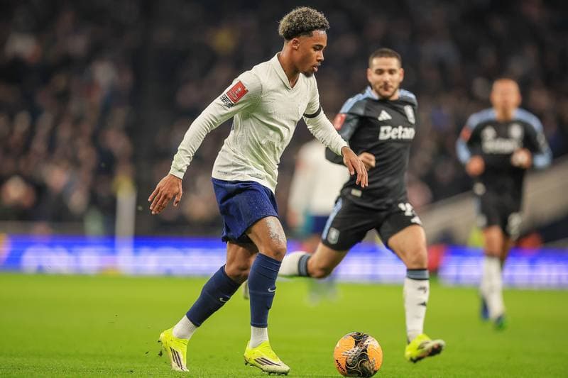 Football. FA Cup. Tottenham Hotspur - Aston Villa. 10.01.2026