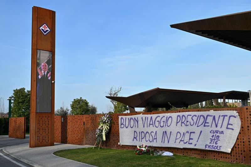 Football. ACF Fiorentina. Tribute. 17.01.2026