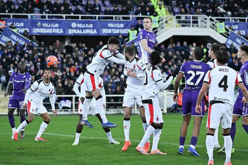 Football. Serie A. ACF Fiorentina - AC Milan. 11.01.2026