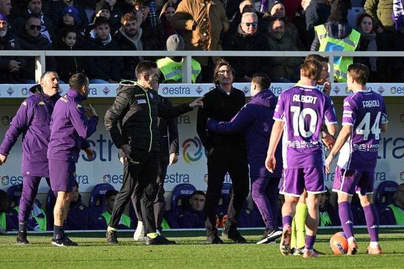Football. Serie A. ACF Fiorentina - AC Milan. 11.01.2026