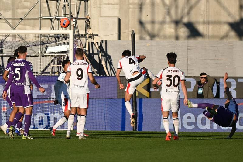 Football. Serie A. ACF Fiorentina - AC Milan. 11.01.2026