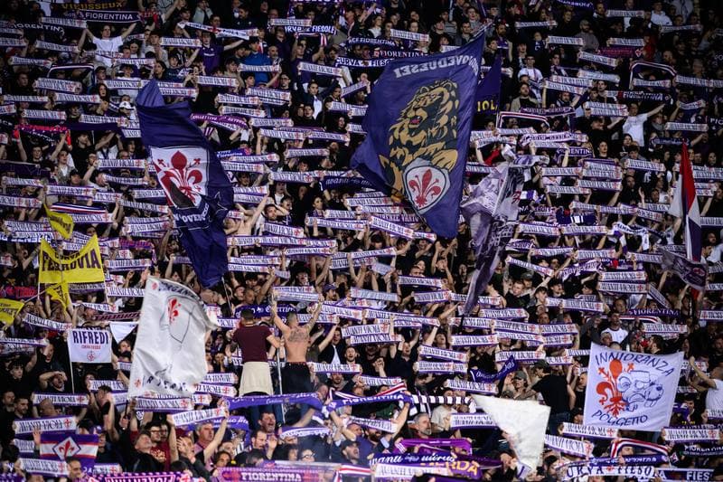 Football. UEFA Conference League. ACF Fiorentina - Crystal Palace. 16.04.2026