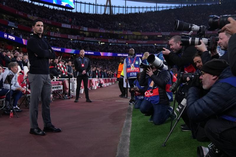 Football. UEFA Champions League. Arsenal - Sporting CP. 15.04.2026