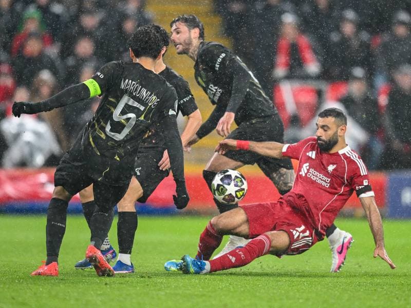 Football. UEFA Champions League. Liverpool - Paris Saint-Germain. 14.04.2026
