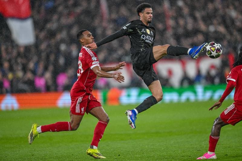 Football. UEFA Champions League. Liverpool - Paris Saint-Germain. 14.04.2026