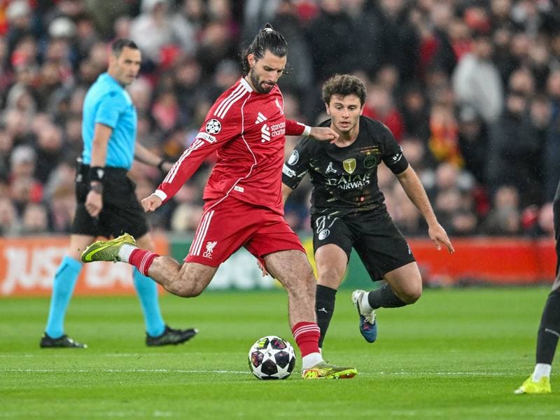 Football. UEFA Champions League. Liverpool - Paris Saint-Germain. 14.04.2026