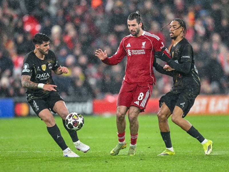 Football. UEFA Champions League. Liverpool - Paris Saint-Germain. 14.04.2026