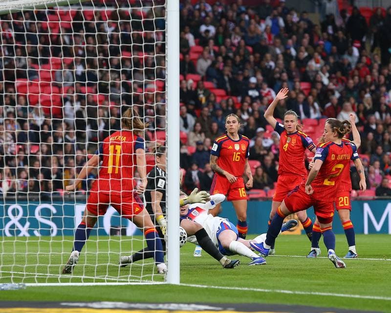 Football. 2027 FIFA Womens World Cup Qualifier. England - Spain. 14.04.2026