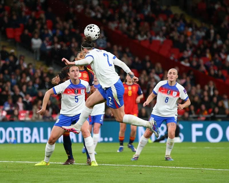 Football. 2027 FIFA Womens World Cup Qualifier. England - Spain. 14.04.2026