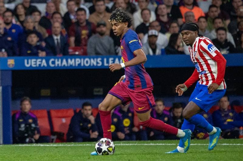 Football. UEFA Champions League. Atletico Madrid - FC Barcelona. 14.04.2026