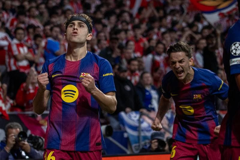 Football. UEFA Champions League. Atletico Madrid - FC Barcelona. 14.04.2026