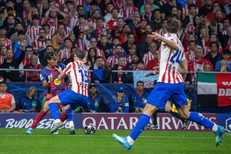Football. UEFA Champions League. Atletico Madrid - FC Barcelona. 14.04.2026