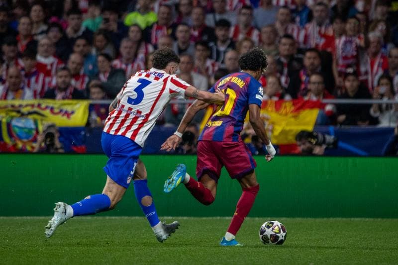Football. UEFA Champions League. Atletico Madrid - FC Barcelona. 14.04.2026