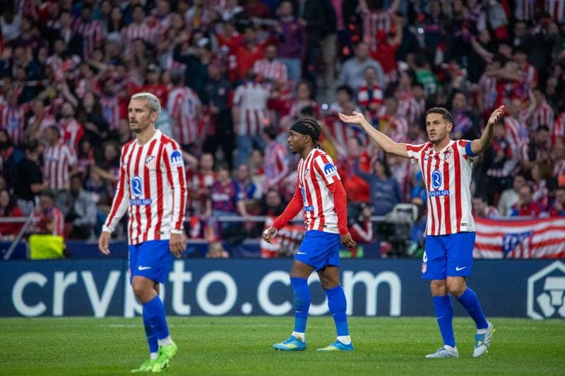 Football. UEFA Champions League. Atletico Madrid - FC Barcelona. 14.04.2026