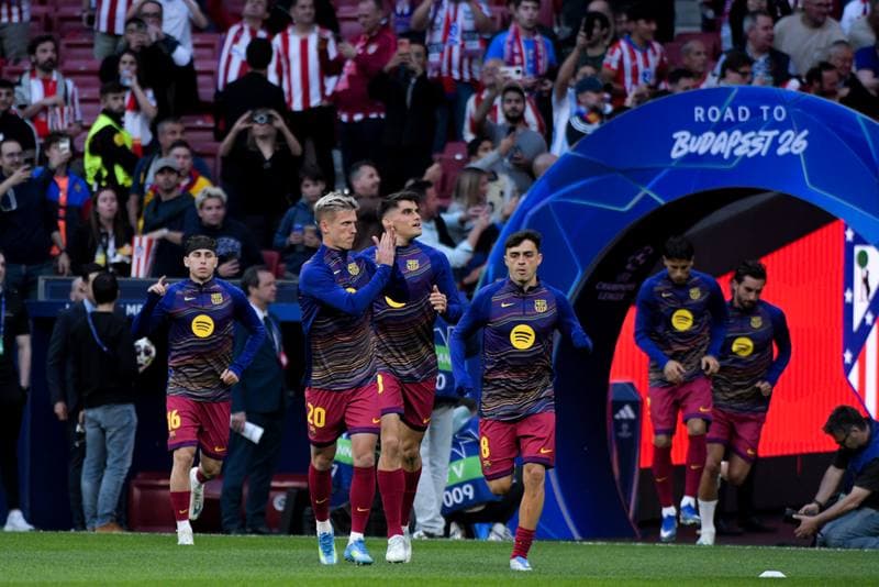 Football. UEFA Champions League. Atletico Madrid - Barcelona. 14.04.2026