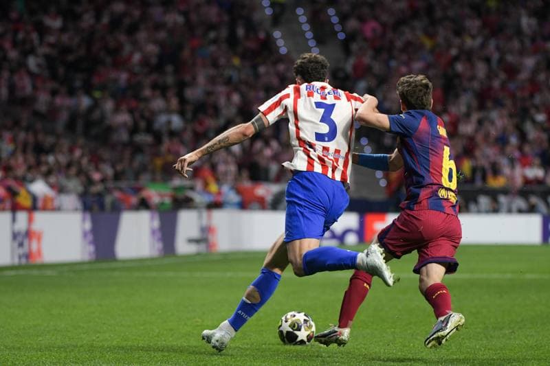 Football. UEFA Champions League. Atletico Madrid - Barcelona. 14.04.2026