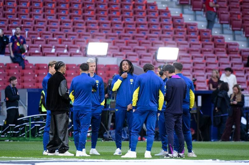 Football. UEFA Champions League. Atletico Madrid - Barcelona. 14.04.2026