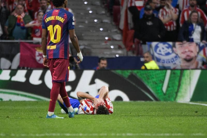Football. UEFA Champions League. Atletico Madrid - Barcelona. 14.04.2026