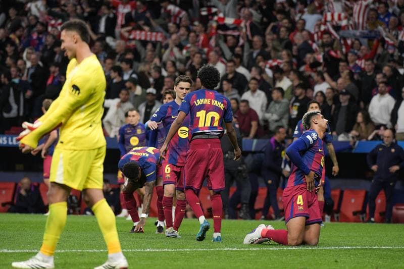 Football. UEFA Champions League. Atletico Madrid - Barcelona. 14.04.2026