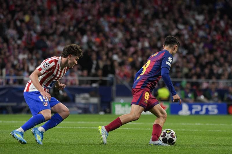 Football. UEFA Champions League. Atletico Madrid - Barcelona. 14.04.2026