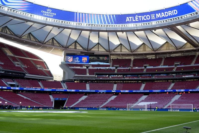 Football. UEFA Champions League. Atletico Madrid - Barcelona. 14.04.2026