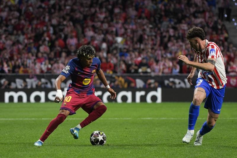 Football. UEFA Champions League. Atletico Madrid - Barcelona. 14.04.2026