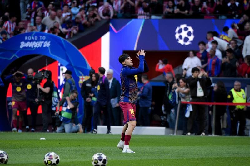 Football. UEFA Champions League. Atletico Madrid - Barcelona. 14.04.2026