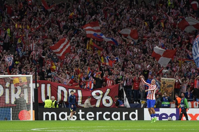 Football. UEFA Champions League. Atletico Madrid - Barcelona. 14.04.2026