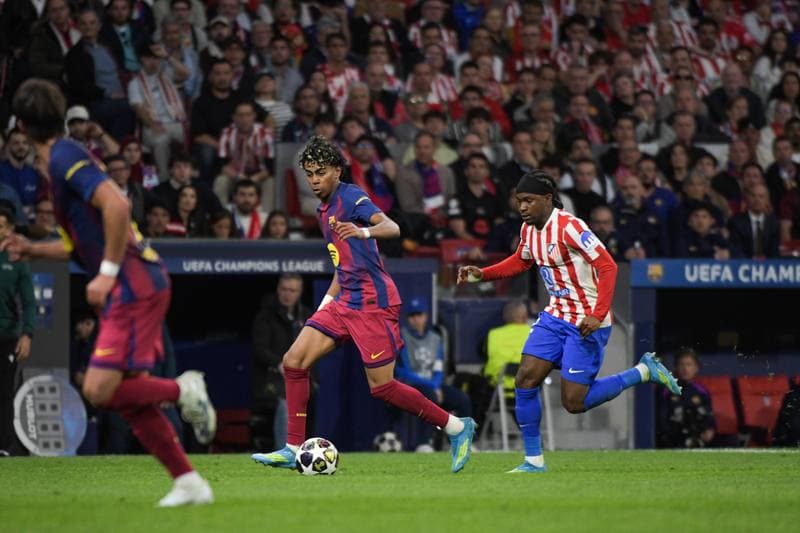 Football. UEFA Champions League. Atletico Madrid - Barcelona. 14.04.2026