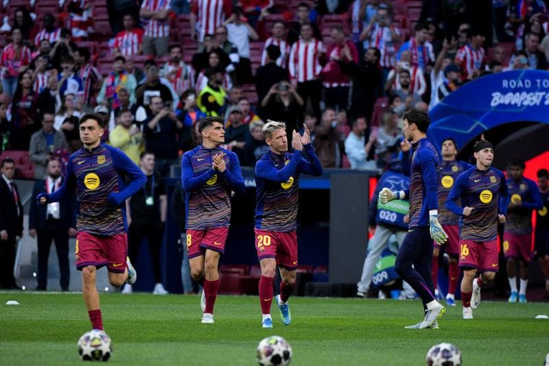 Football. UEFA Champions League. Atletico Madrid - Barcelona. 14.04.2026
