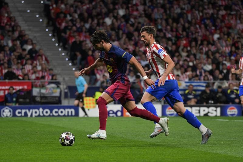 Football. UEFA Champions League. Atletico Madrid - Barcelona. 14.04.2026