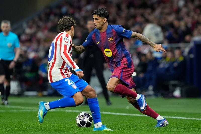 Football. UEFA Champions League. Atletico Madrid - FC Barcelona. 14.04.2026
