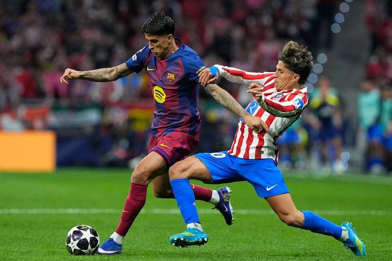 Football. UEFA Champions League. Atletico Madrid - FC Barcelona. 14.04.2026