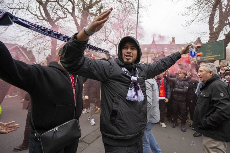 Football. UEFA Champions League. Liverpool - Paris Saint-Germain. 14.04.2026